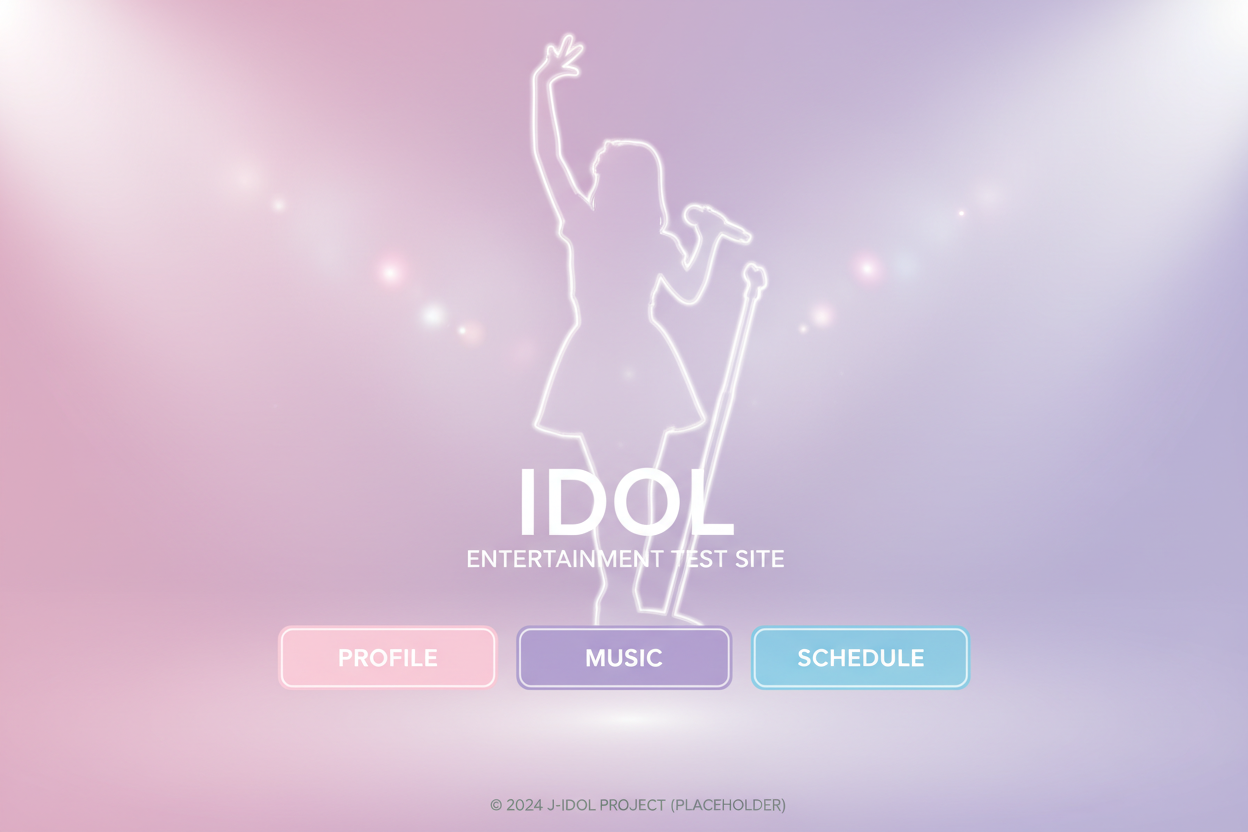 アイドルテスト画像